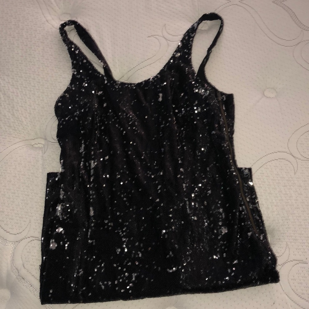 Silence & Noise sequins dress
